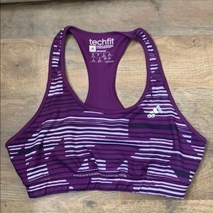 Adidas Techfit M Compression Climacool Sports Bra